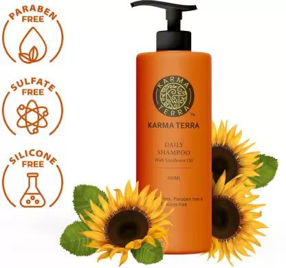 Daily Shampoo for Men & Women with sunflower