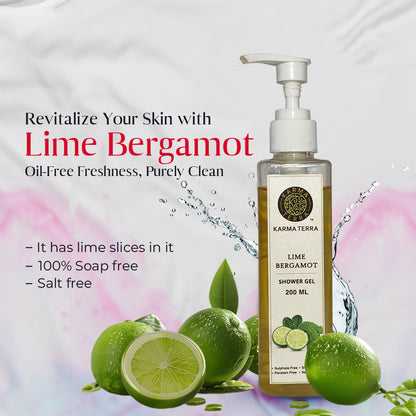 Lime Bergamot Shower Gel